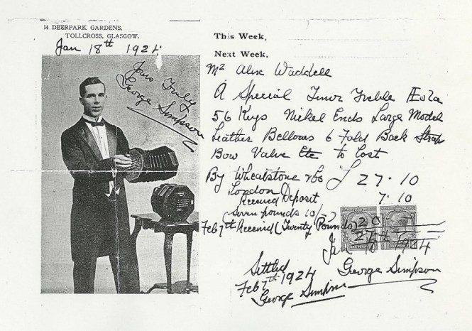 George Simpson Concertina