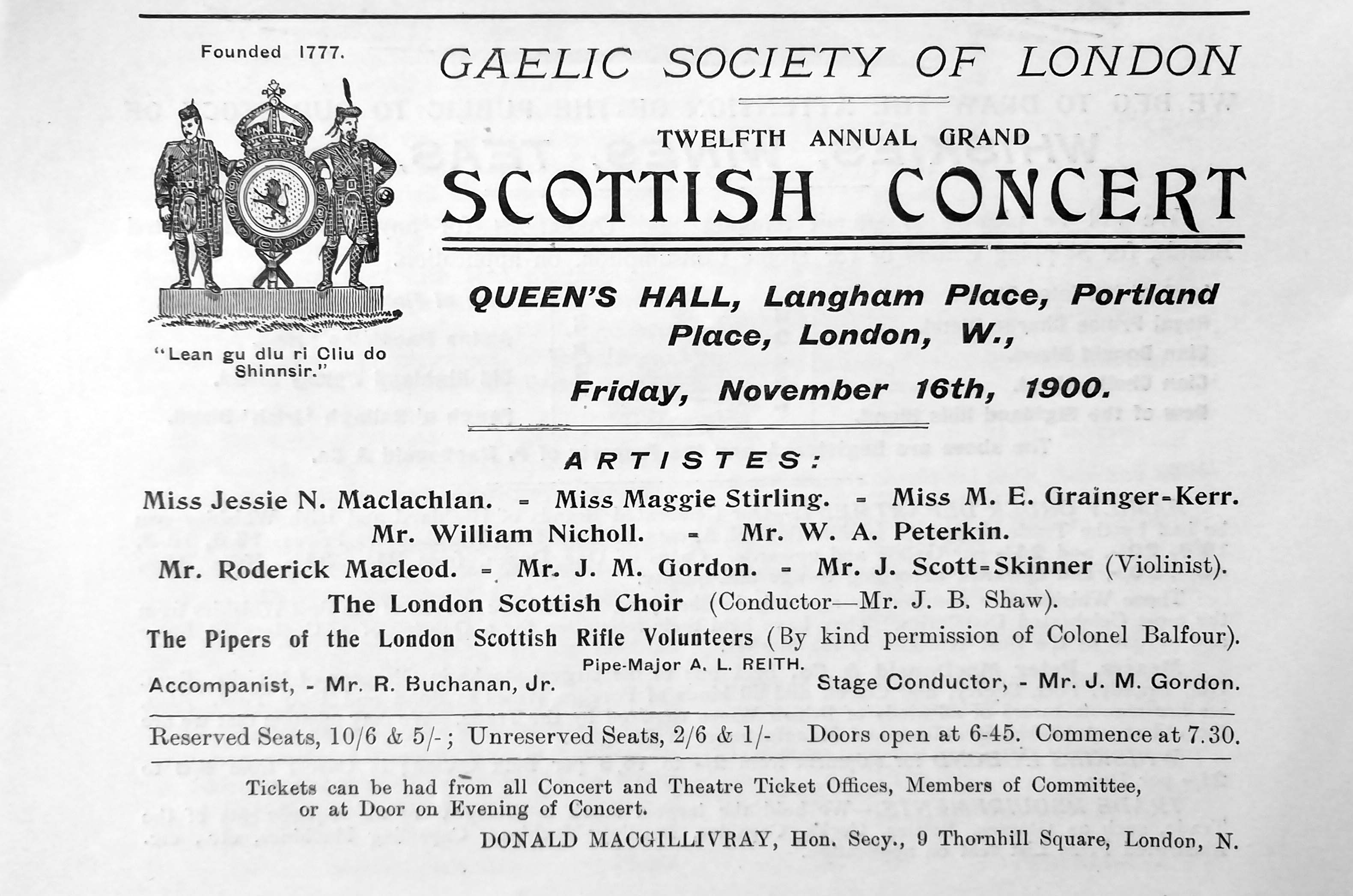 Jessie Gaelic Society
